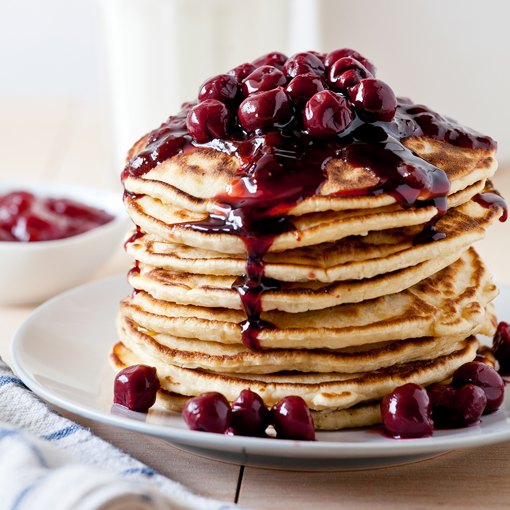 Cherry Pancakes