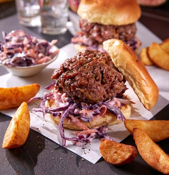 Moroccan Lamb Burgers
