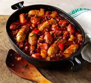 sausage and bean casserole