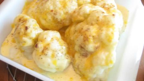 organic cauliflower cheese