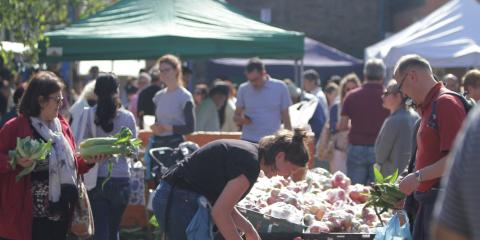 Queen's Park Farmers' Market; A thriving market