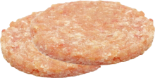 organic chicken and coriander burgers