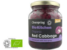 organic clearspring red cabbage