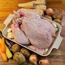 organic home reared chicken