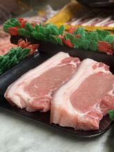 loin steaks pig pork